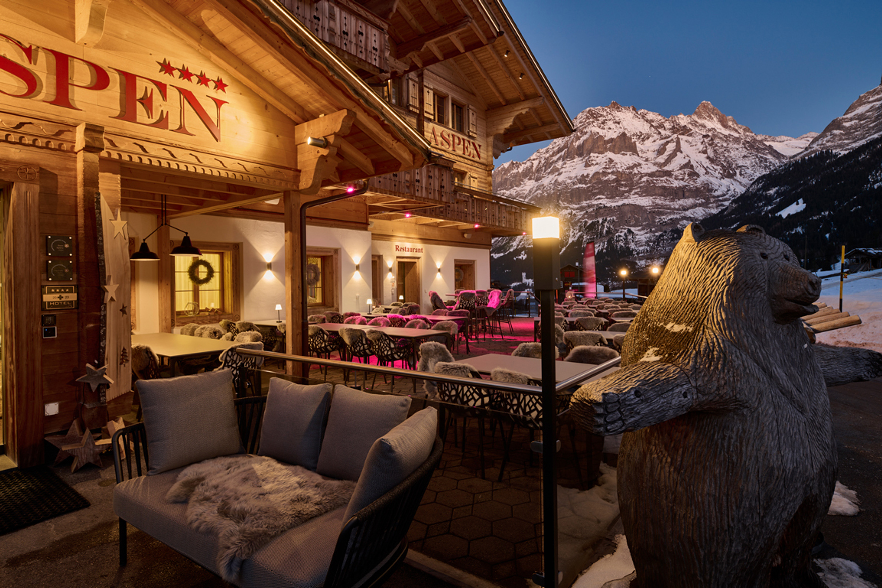 Aspen Alpine Lifestyle Hotel - Grindelwald / Svizzera Aspen Alpine Lifestyle Hotel - Grindelwald / Svizzera