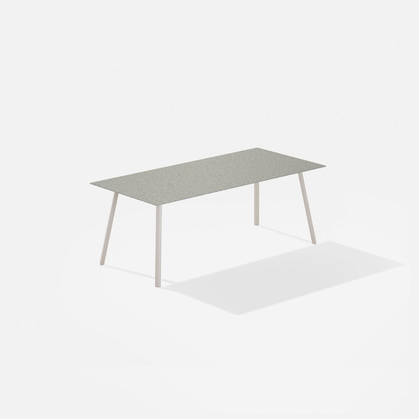 Mosaiko | Tavolo basso rettangolare con piano in alluminio puntinato Mosaiko | Tavolo basso rettangolare con piano in alluminio puntinato