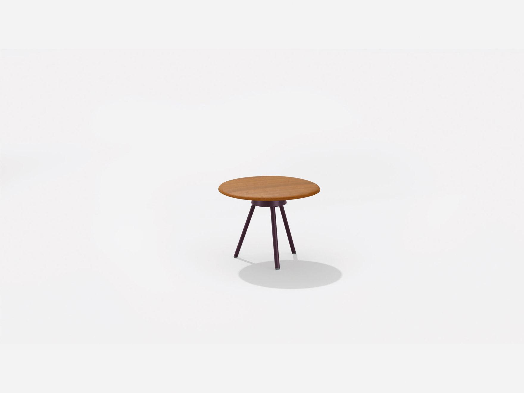 Zebra | Small table with top in Iroko Zebra | Small table with top in Iroko