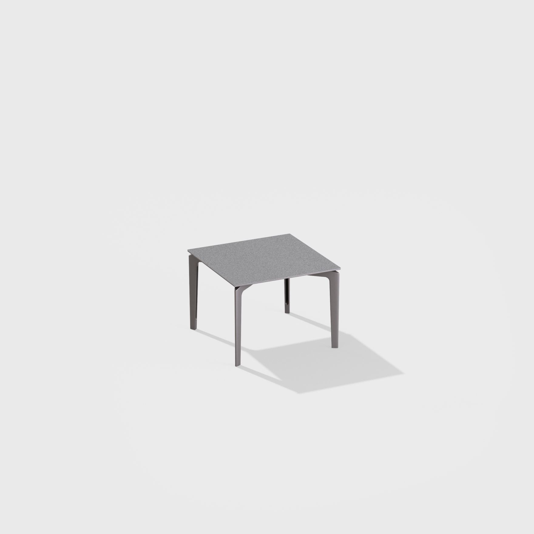 AllSize | Tavolo basso quadrato con piano in alluminio puntinato AllSize | Tavolo basso quadrato con piano in alluminio puntinato