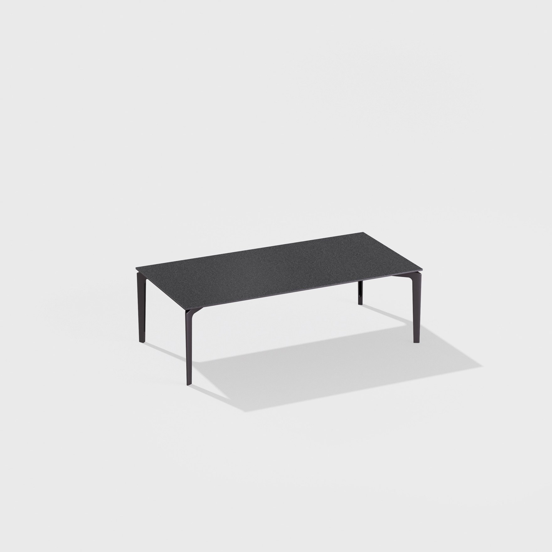 AllSize | Tavolo basso rettangolare con piano in alluminio puntinato 120 x 60 x h 38 cm AllSize | Tavolo basso rettangolare con piano in alluminio puntinato 120 x 60 x h 38 cm