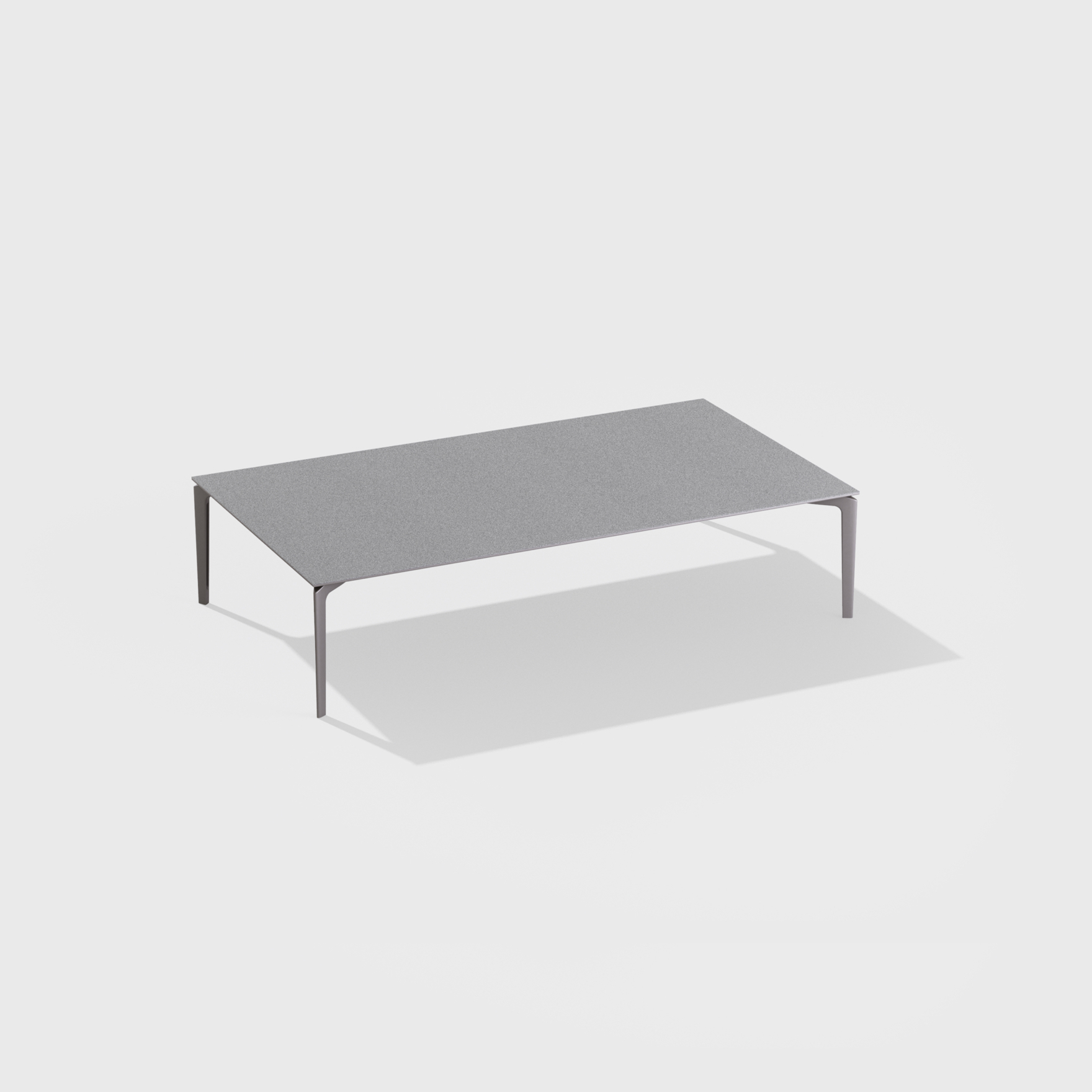 AllSize | Tavolo basso rettangolare con piano in alluminio puntinato 160 x 90 x h 38 cm AllSize | Tavolo basso rettangolare con piano in alluminio puntinato 160 x 90 x h 38 cm