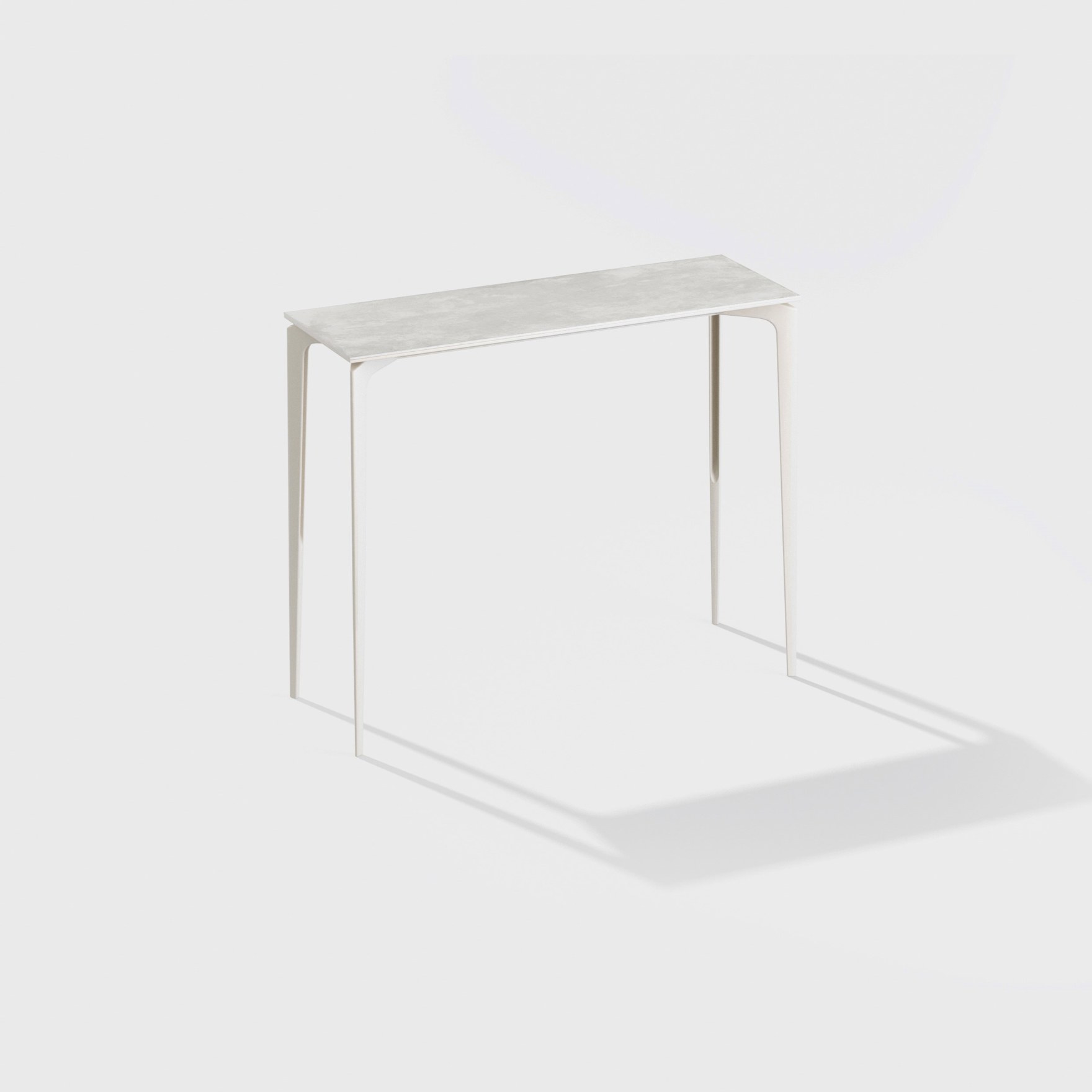 AllSize | Tavolo alto rettangolare con piano in gres porcellanato 130/200 x 45 x h 110 cm AllSize | Tavolo alto rettangolare con piano in gres porcellanato 130/200 x 45 x h 110 cm