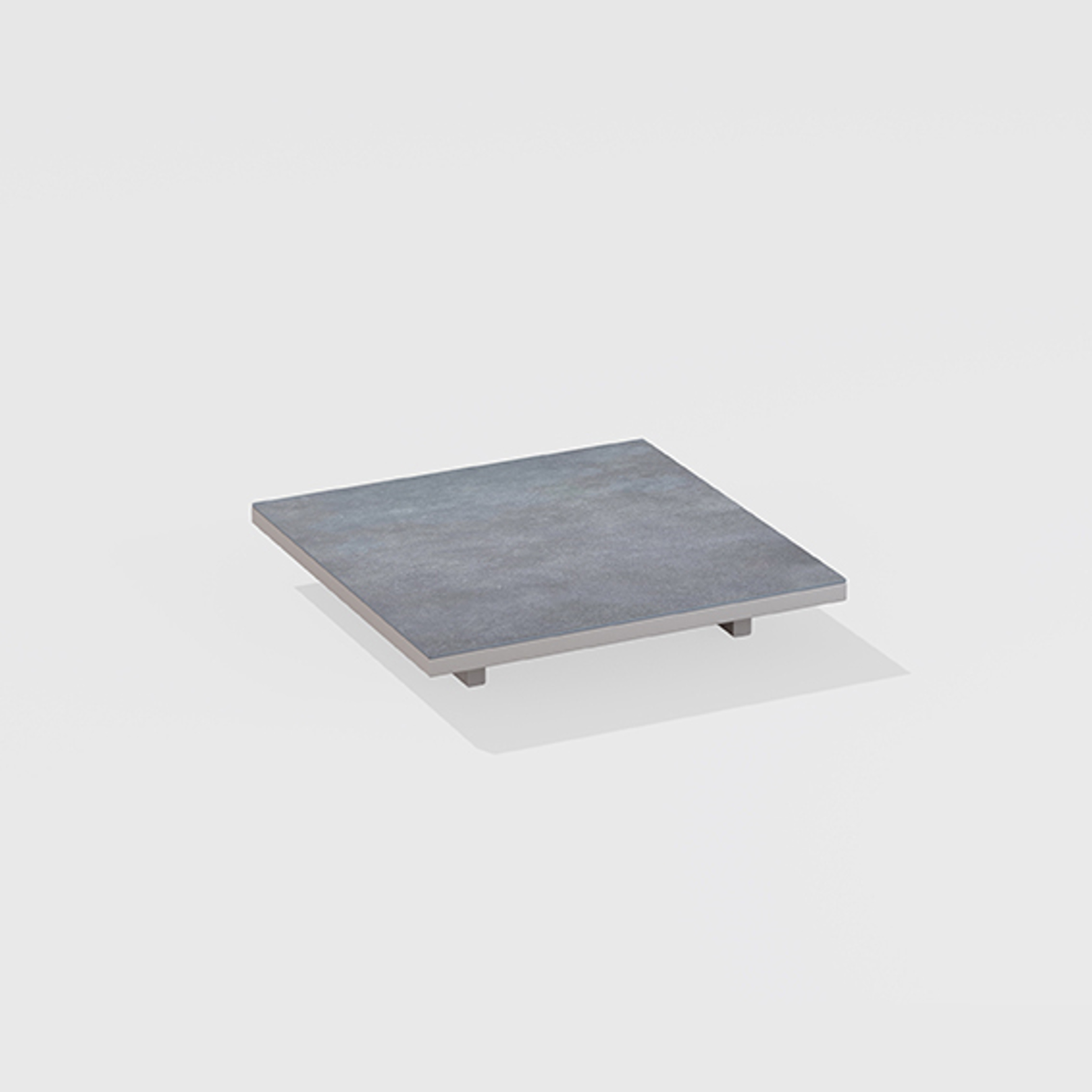 Solaris Evo | Tavolo basso quadrato con piano in gres porcellanato 90 x 90 x h 15 cm Solaris Evo | Tavolo basso quadrato con piano in gres porcellanato 90 x 90 x h 15 cm