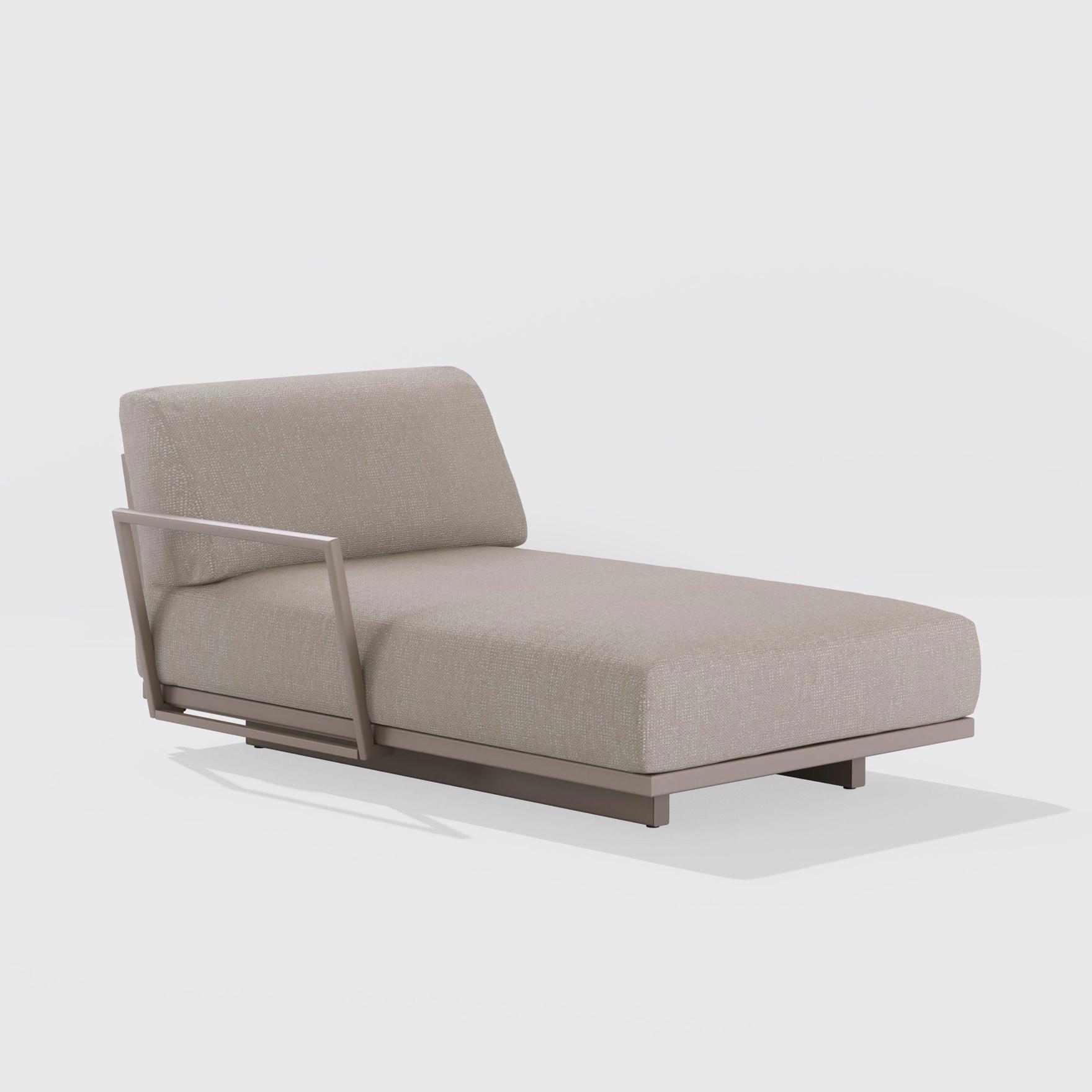 Solaris Evo | Dormeuse con bracciolo destro Solaris Evo | Dormeuse con bracciolo destro