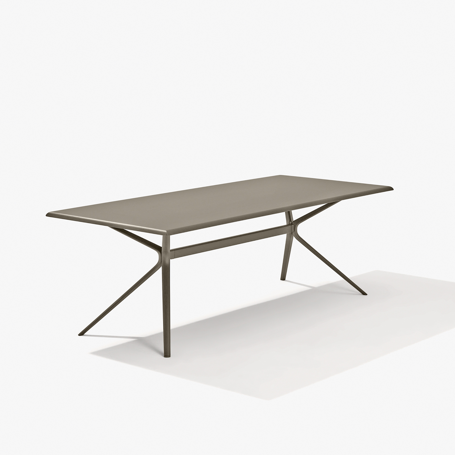 Moai | Tavolo rettangolare 220/290 x 100 x h 74 cm Moai | Tavolo rettangolare 220/290 x 100 x h 74 cm