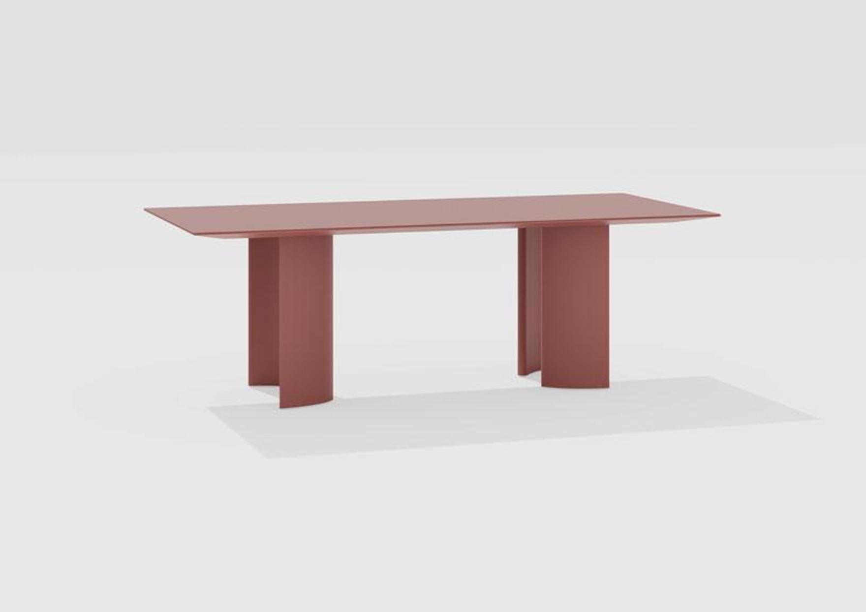 Naca | Rectangular table 220/260/300 x 100 x h 72 cm Naca | Rectangular table 220/260/300 x 100 x h 72 cm