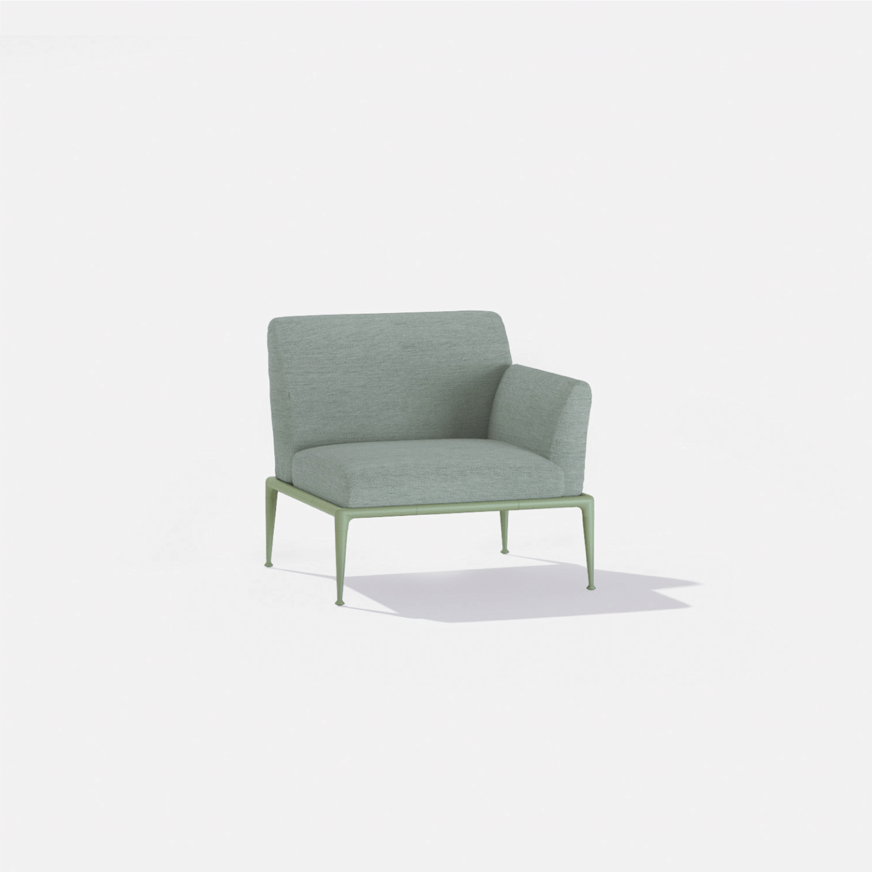 New Joint | Poltrona con bracciolo sinistro New Joint | Poltrona con bracciolo sinistro