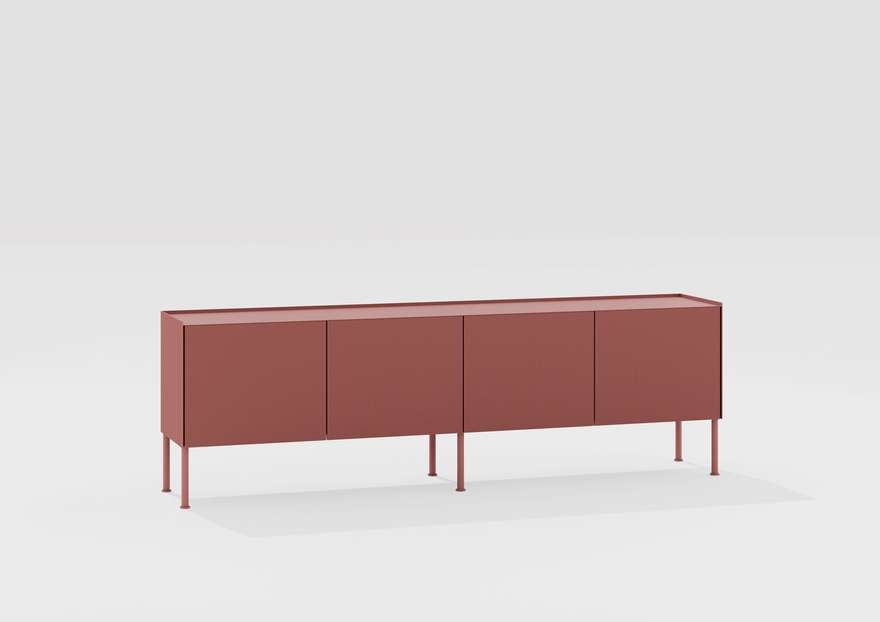 Samba | Low sideboard with four doors