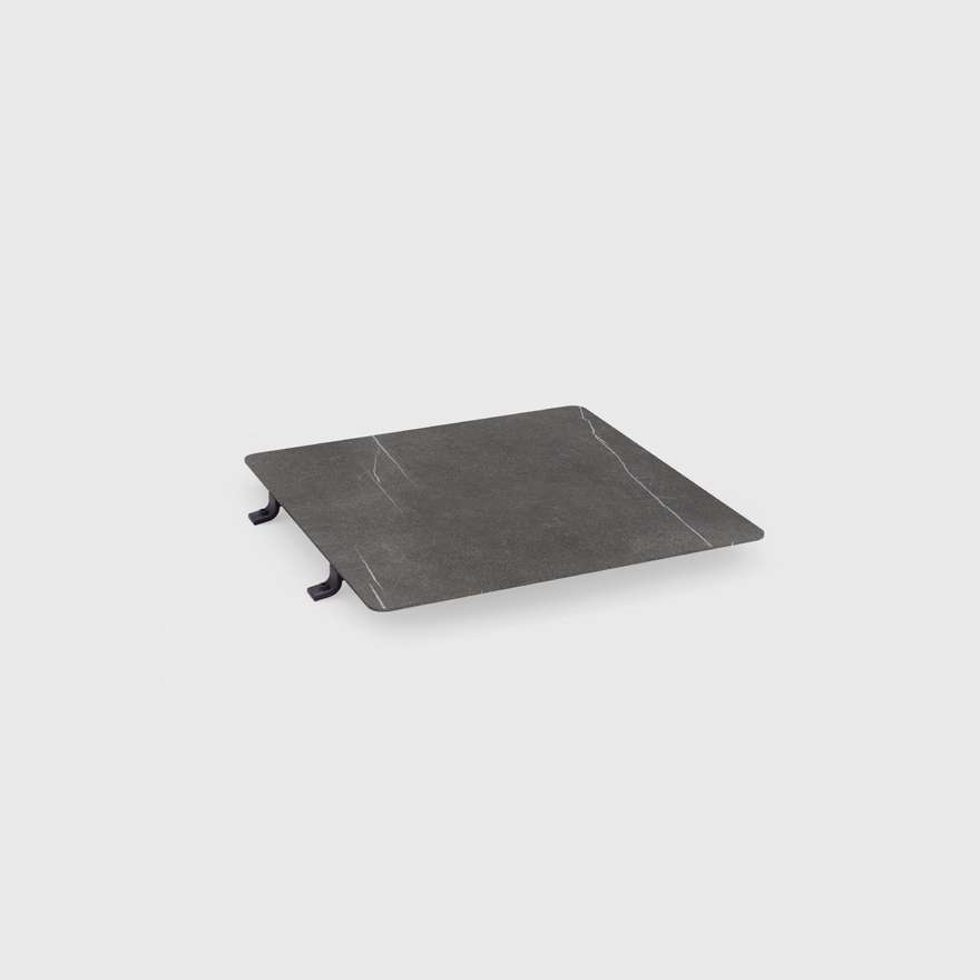 New Joint | Linking square table in porcelain stoneware