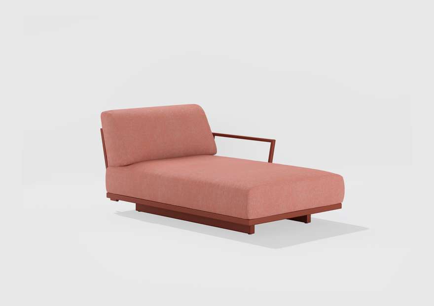 Solaris Evo | Dormeuse with left armrest Solaris Evo | Dormeuse with left armrest