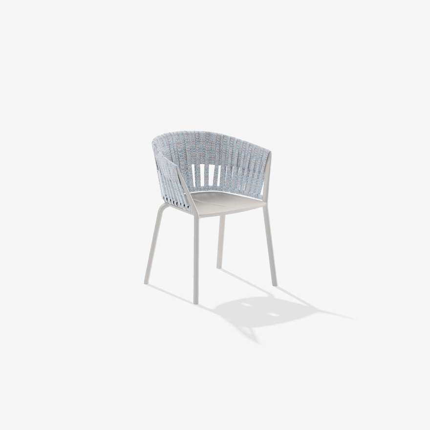 Ria | Dining armchair with woven rope