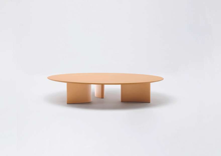 Naca | Low round table ø 80 / ø 138 x h 20 cm Naca | Low round table ø 80 / ø 138 x h 20 cm