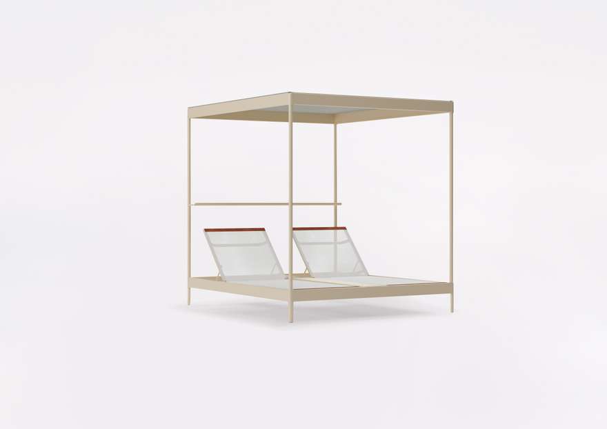 Solaris Evo | Double sunlounger with cover Solaris Evo | Double sunlounger with cover