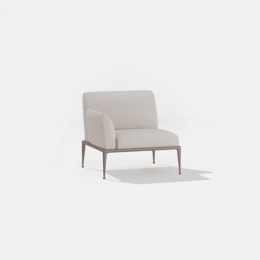 New Joint | Armchair with right armrest