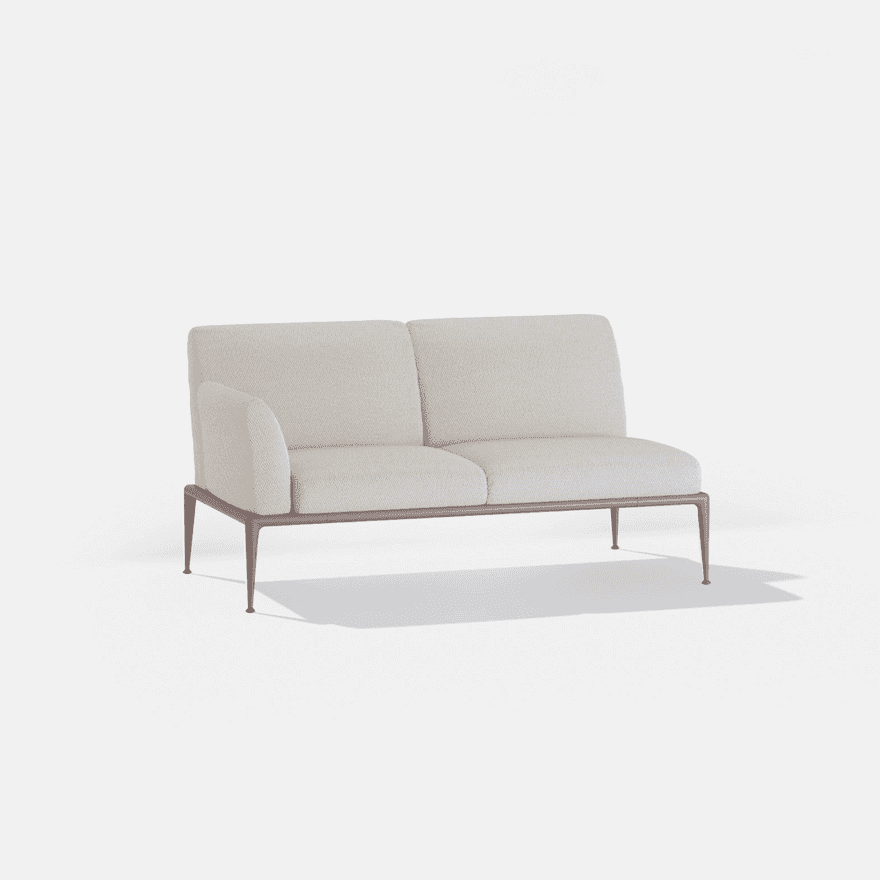 New Joint | 2-seater sofa with right armrest